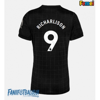 Tottenham Hotspur Richarlison #9 Tricou Fotbal Replică 2025-26 Femei Deplasare